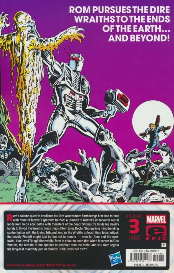 ROM EPIC COLLECTION THE ORIGINAL MARVEL YEARS VOL 03 TP [9781302961107]