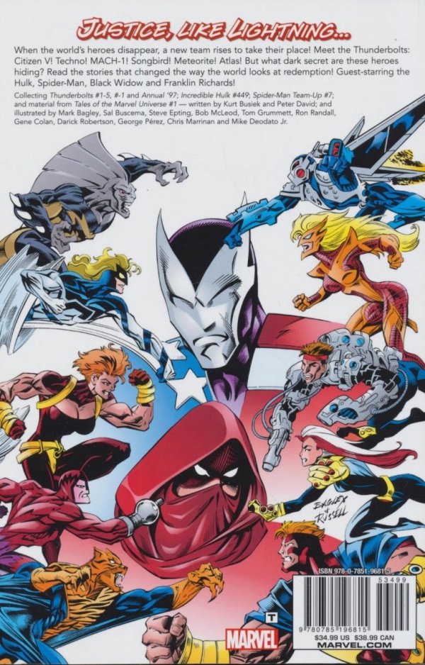 THUNDERBOLTS CLASSIC VOL 01 TP [9780785196815]