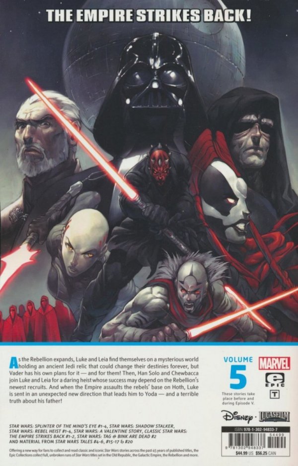 STAR WARS EPIC COLLECTION THE REBELLION VOL 05 TP [9781302948337]