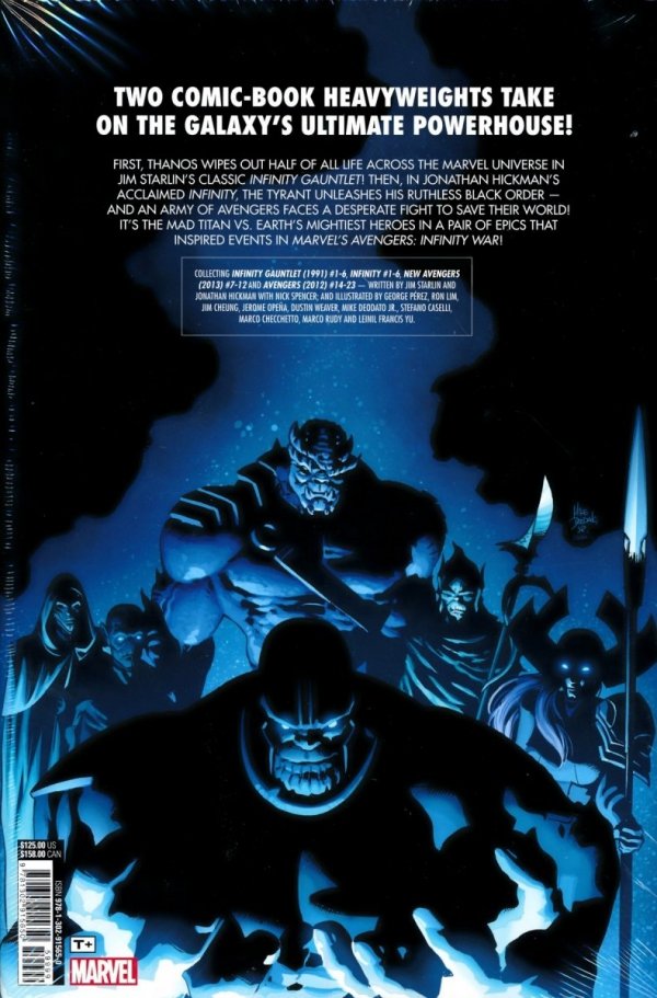 INFINITY BY JIM STARLIN AND JONATHAN HICKMAN OMNIBUS HC [STANDARD] [9781302915650] **OFERTA SPECJALNA**