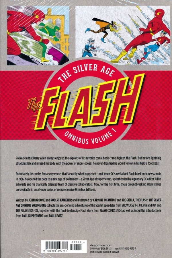 FLASH THE SILVER AGE OMNIBUS VOL 01 HC [9781401290757] **promocja TOMY**