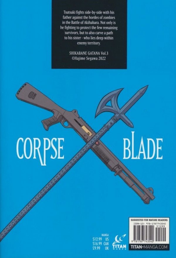 CORPSE BLADE VOL 03 TP [9781787743540] **PROMOCJA TOMY**