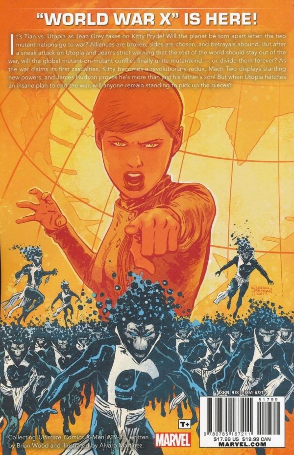 ULTIMATE COMICS X-MEN BY BRIAN WOOD VOL 03 TP [9780785167211] **promocja TOMY**