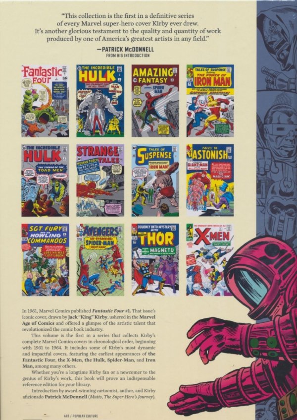 MARVEL COMICS COVERS OF JACK KIRBY HC [9781506732466]