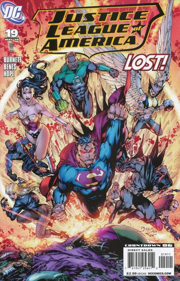 JUSTICE LEAGUE OF AMERICA [25641] #19 CVR A [76194125641201911] **promocja ZESZYTY**