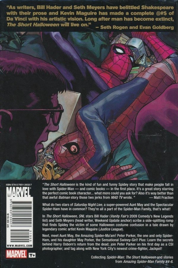 SPIDER-MAN THE SHORT HALLOWEEN HC [9780785139027]