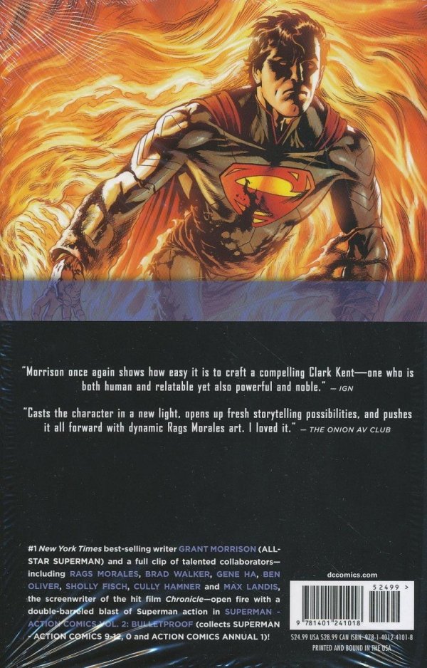 SUPERMAN ACTION COMICS VOL 02 BULLETPROOF HC [9781401241018] **promocja TOMY**