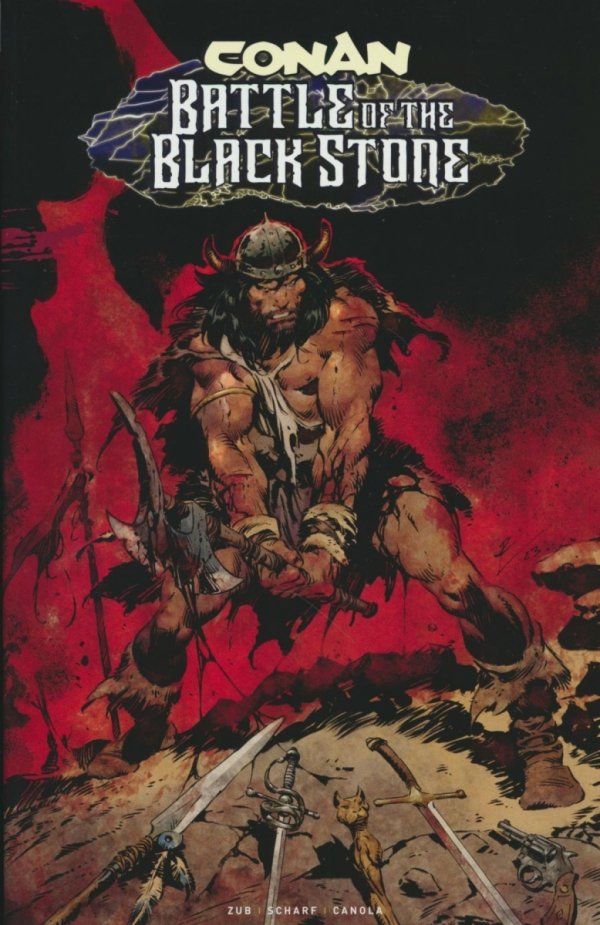 CONAN THE BARBARIAN BATTLE OF THE BLACKSTONE TP [VARIANT] [9781787744714] **promocja TOMY**