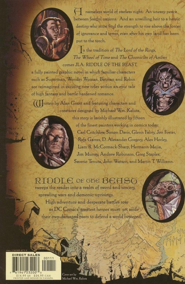 JLA RIDDLE OF THE BEAST TP [9781563898730]