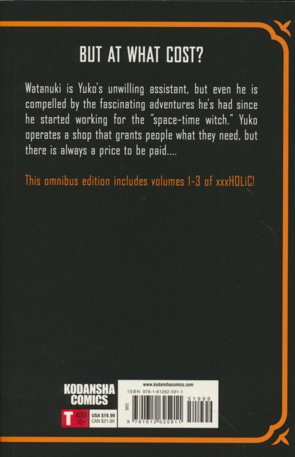 XXXHOLIC OMNIBUS VOL 01 TP [9781612625911]