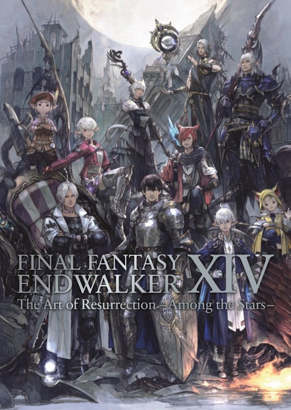 FINAL FANTASY XIV ENDWALKER THE ART OF RESURRECTION AMONG THE STARS TP [9781646091782]