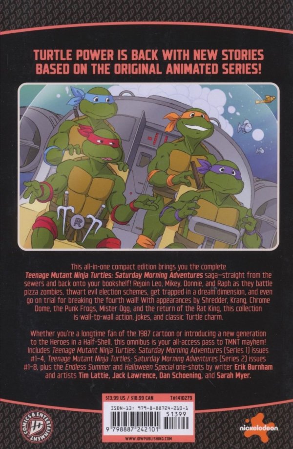 TEENAGE MUTANT NINJA TURTLES SATURDAY MORNING ADVENTURES ON THE GO HALF-SHELL SHENANIGANS TP [9798887242101]