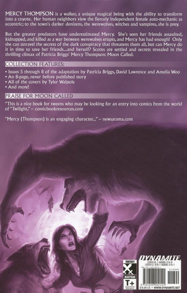 PATRICIA BRIGGS MERCY THOMPSON MOON CALLED VOL 02 TP [9781606902141] **OFERTA SPECJALNA**