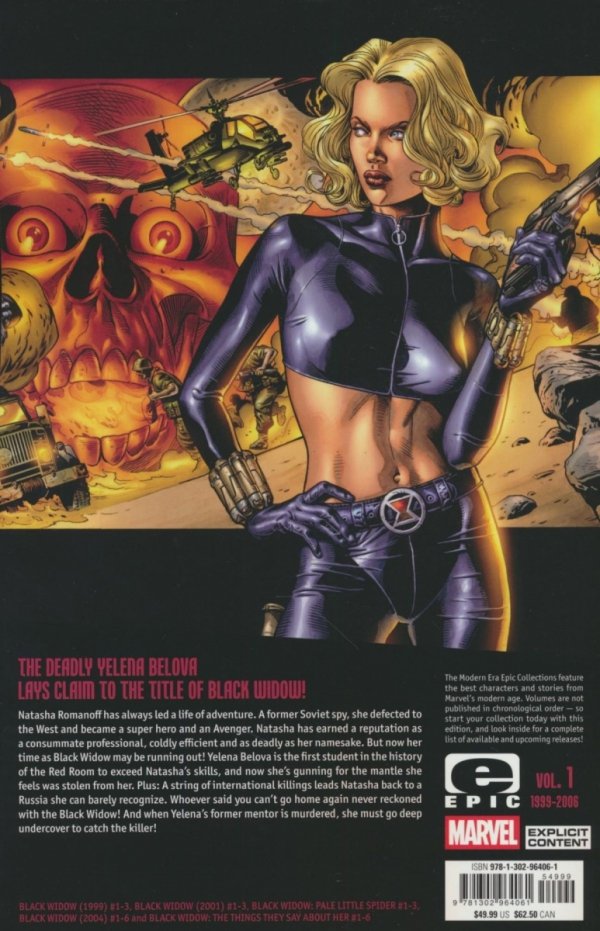 BLACK WIDOW MODERN ERA EPIC COLLECTION THE ITSY-BITSY SPIDER TP [9781302964061] **OFERTA SPECJALNA**