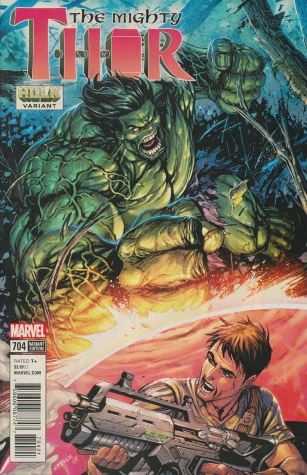 MIGHTY THOR [08774] #704 CVR B [75960608774770421] **promocja ZESZYTY**