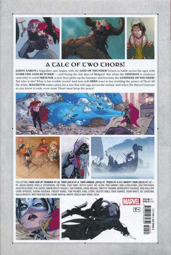 THOR BY JASON AARON OMNIBUS VOL 01 HC [STANDARD] [9781302934859] **promocja TOMY**