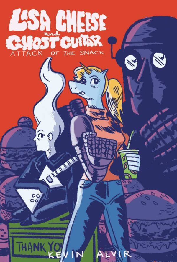 LISA CHEESE AND GHOST GUITAR VOL 01 ATTACK OF SNACK TP [9781603095280]
