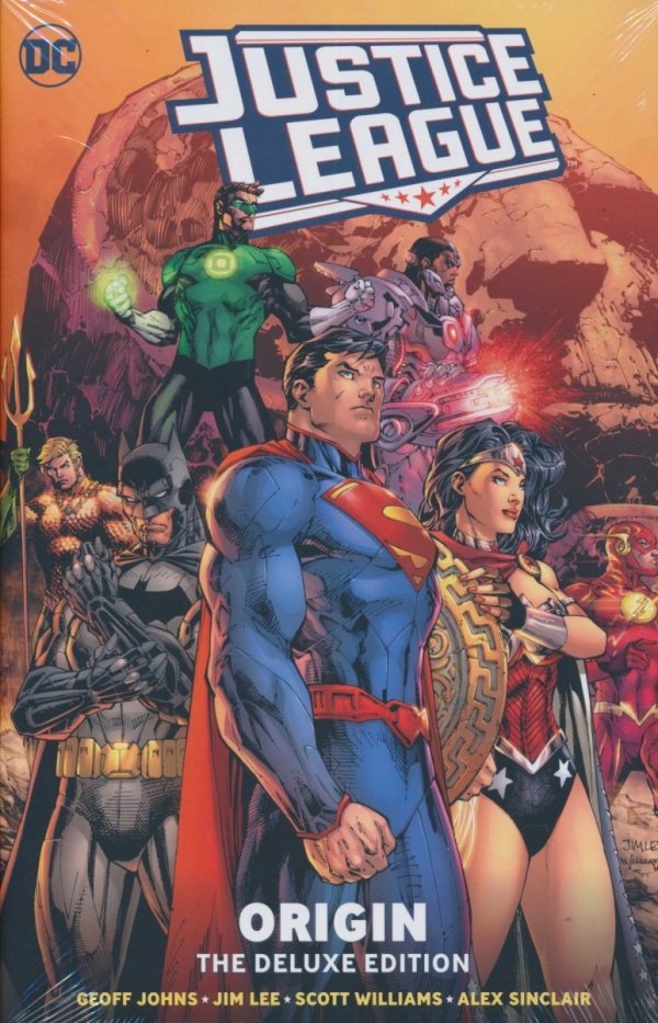 JUSTICE LEAGUE ORIGIN THE DELUXE EDITION HC [9781401299392]