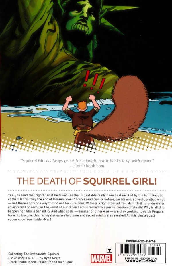 UNBEATABLE SQUIRREL GIRL VOL 10 LIFE IS TOO SHORT SQUIRREL TP [9781302914479] **promocja TOMY**