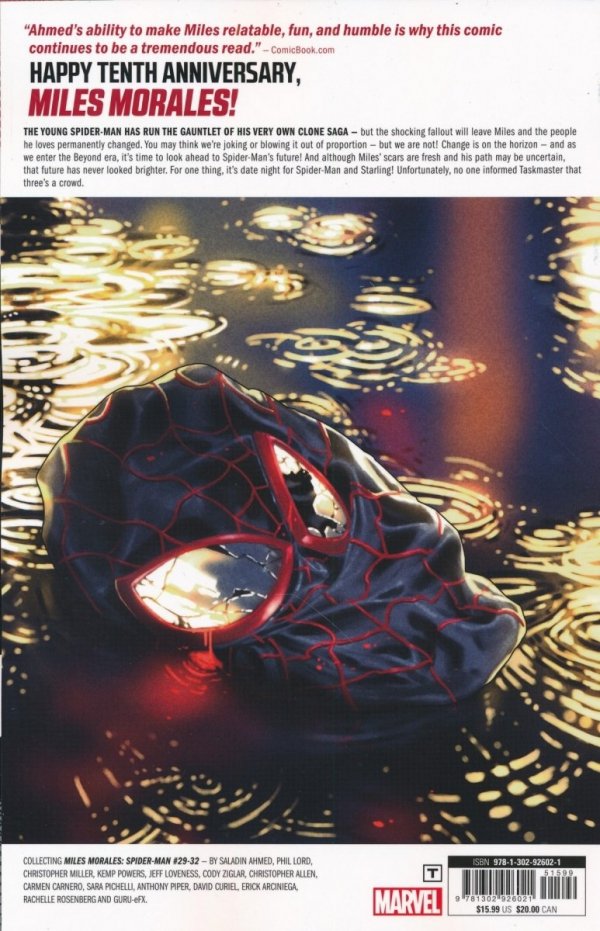 MILES MORALES VOL 06 ALL EYES ON ME TP [9781302926021] **OFERTA SPECJALNA**