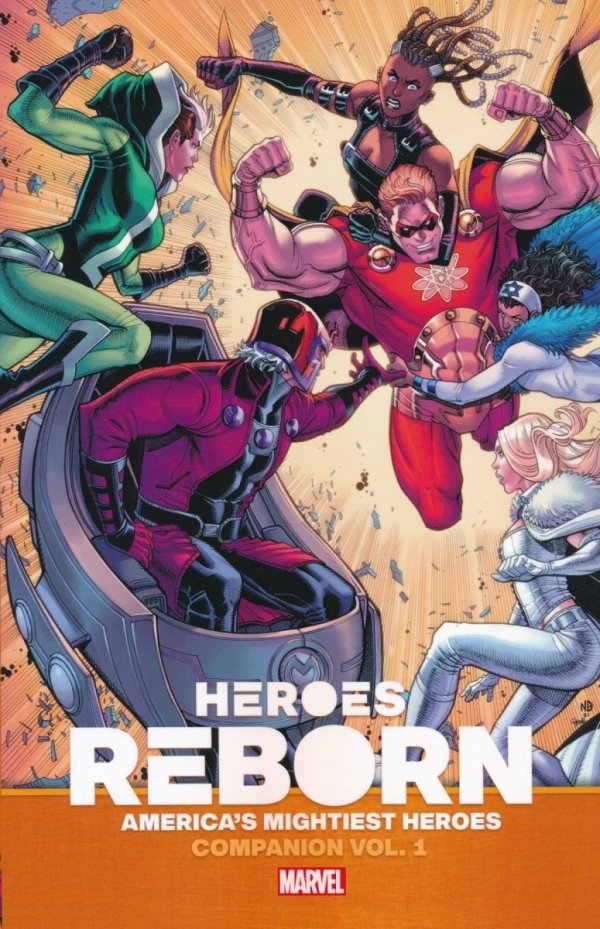 HEROES REBORN AMERICAS MIGHTIEST HEROES COMPANION VOL 01 TP [9781302931131] **promocja TOMY**