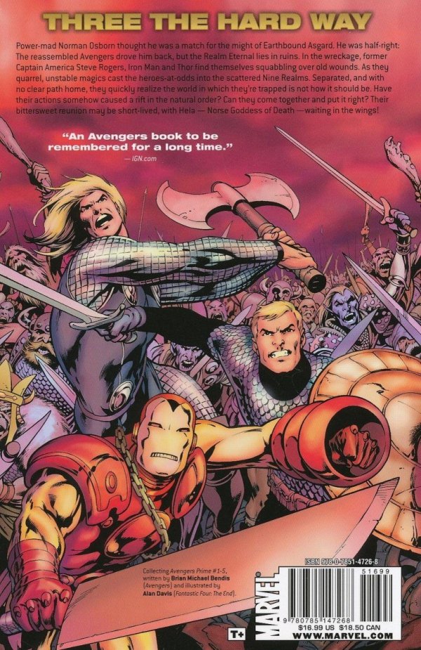 AVENGERS PRIME TP [9780785147268] **PROMOCJA TOMY**