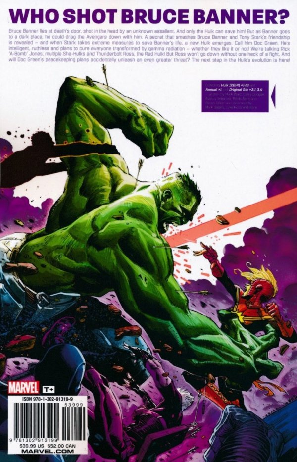HULK BY MARK WAID AND GERRY DUGGAN COMPLETE COLLECTION TP [9781302913199]