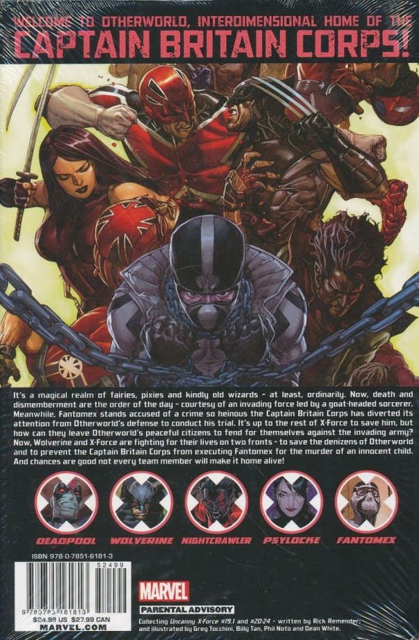 UNCANNY X-FORCE OTHERWORLD HC [9780785161813] **OFERTA SPECJALNA**