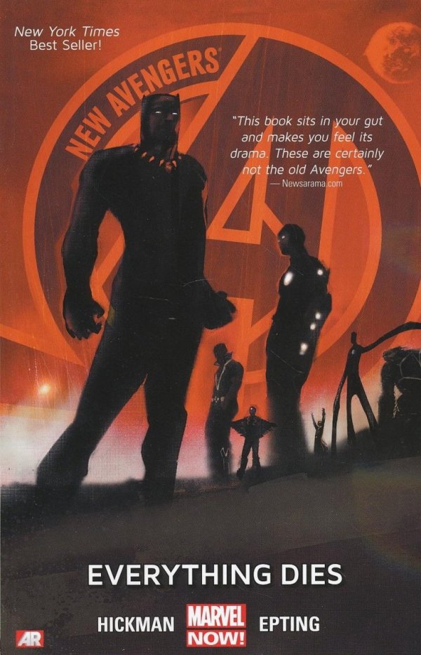 NEW AVENGERS VOL 01 EVERYTHING DIES TP [9780785166610] **promocja TOMY**