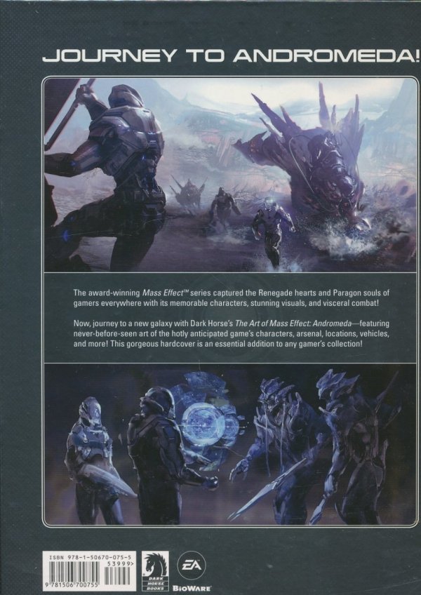 ART OF MASS EFFECT ANDROMEDA HC [9781506700755]