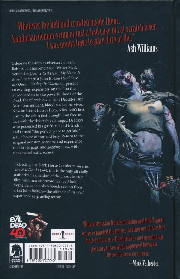 EVIL DEAD HC [9781506727745]