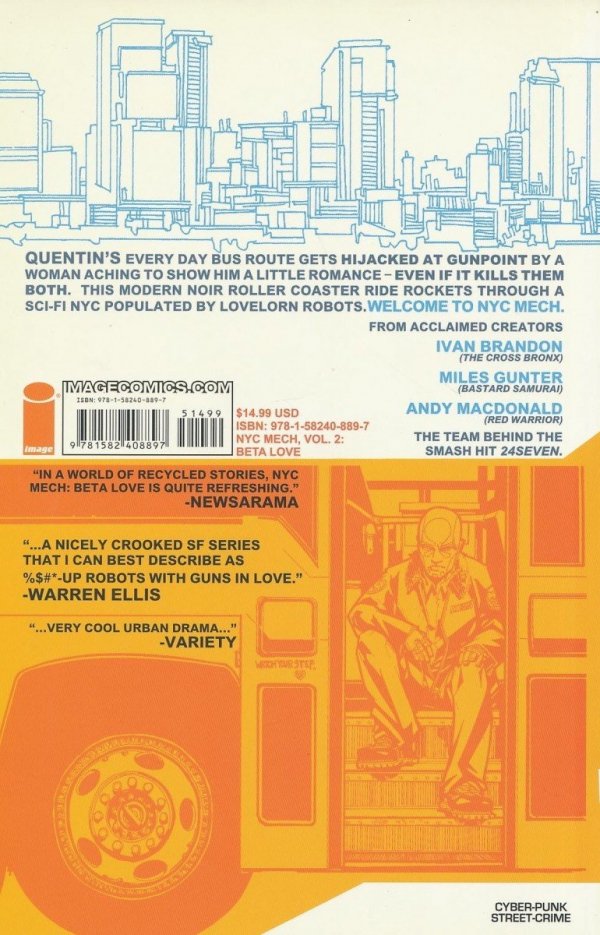 NYC MECH VOL 02 BETA LOVE TP [9781582408897]