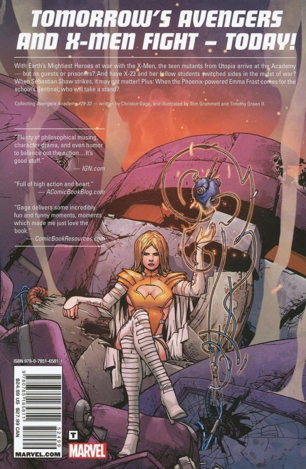 AVENGERS VS X-MEN AVENGERS ACADEMY TP [9780785165811]