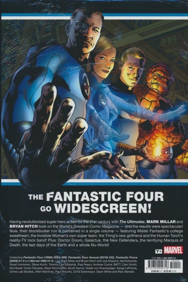 FANTASTIC FOUR BY MARK MILLAR AND BRYAN HITCH OMNIBUS HC [STANDARD] [9781302949716] **promocja TOMY**