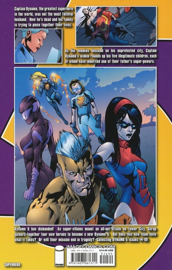 DYNAMO 5 VOL 03 FRESH BLOOD TP [9781607061311] **OFERTA SPECJALNA**