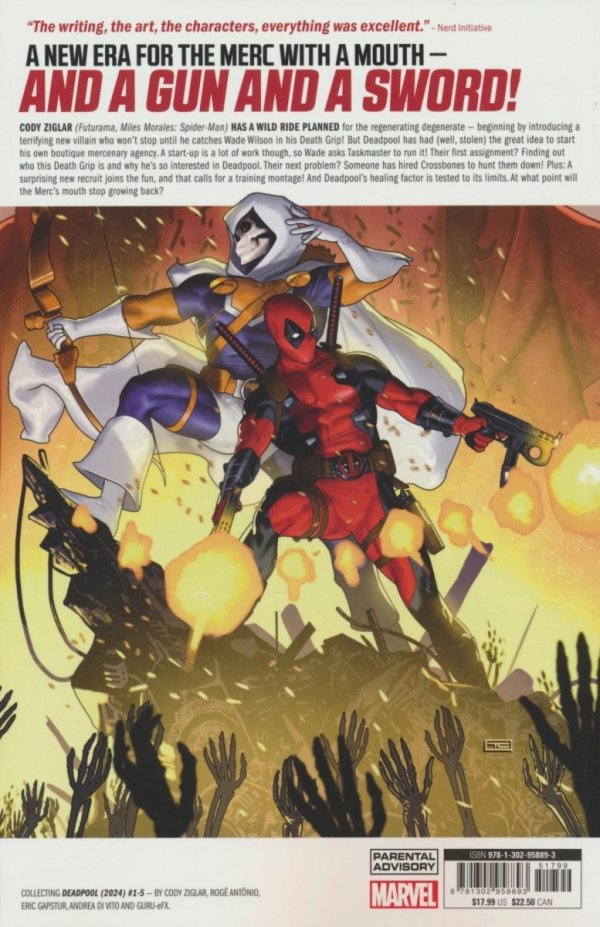 DEADPOOL VOL 01 BLOOD BOND TP [9781302958893]