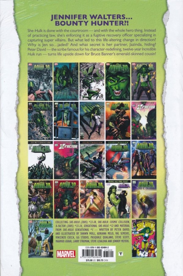 SHE-HULK BY PETER DAVID OMNIBUS HC [VARIANT] [9781302934842] **promocja TOMY**