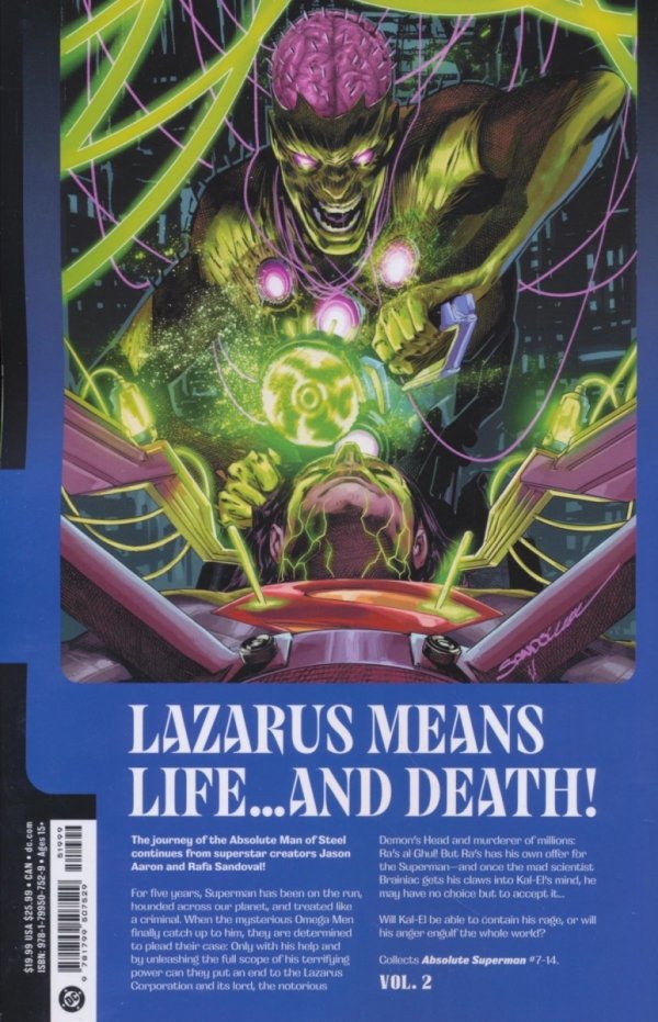 ABSOLUTE SUPERMAN VOL 02 SON OF THE DEMON TP [9781799507529]