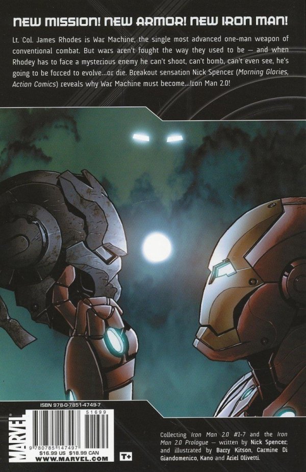 IRON MAN 2.0 VOL 01 PALMER ADDLEY IS DEAD TP [9780785147497] **OFERTA SPECJALNA**