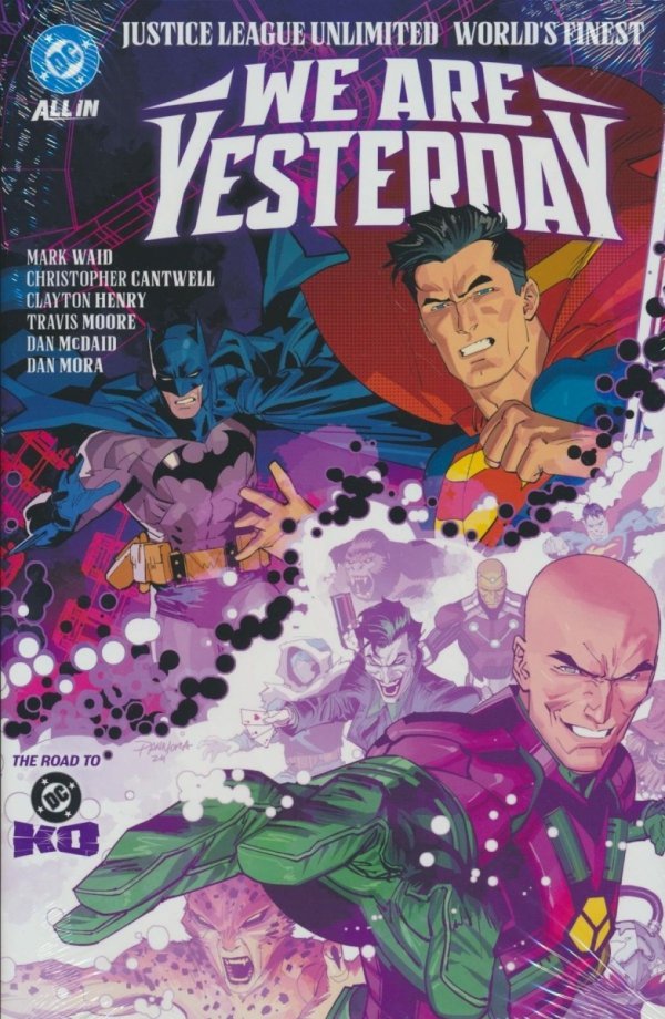 JUSTICE LEAGUE UNLIMITED WORLDS FINEST WE ARE YESTERDAY HC [9781799505488]