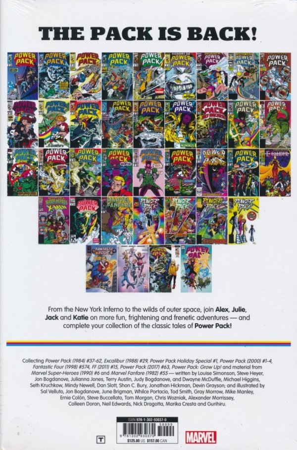 POWER PACK CLASSIC OMNIBUS VOL 02 HC [VARIANT] [9781302930370]