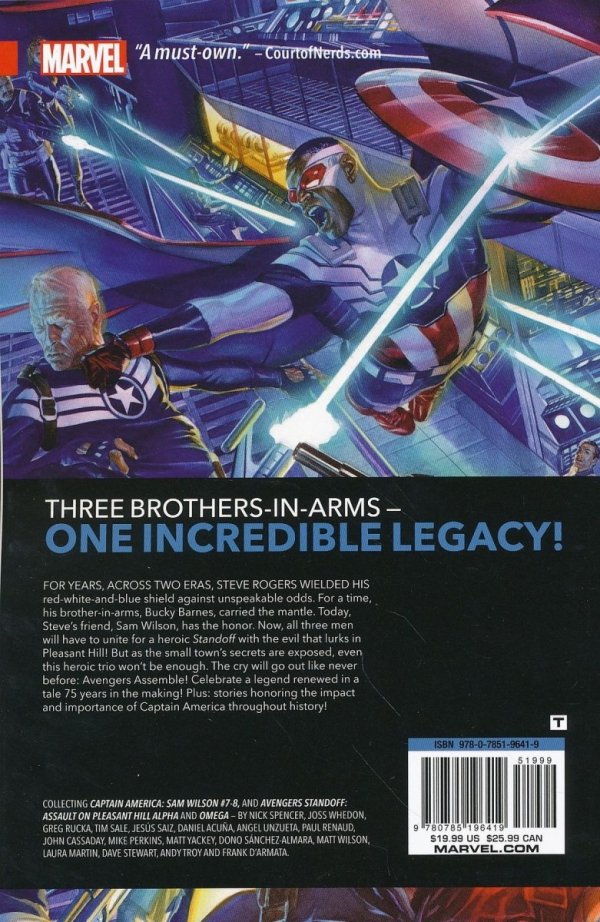 CAPTAIN AMERICA SAM WILSON VOL 02 STANDOFF TP [9780785196419]
