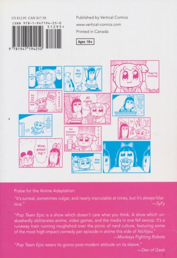 POP TEAM EPIC SECOND SEASON TP [9781947194250]