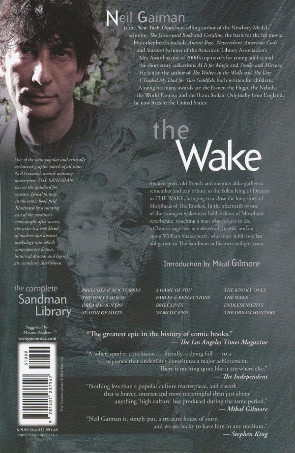 SANDMAN VOL 10 THE WAKE TP [9781401237547]