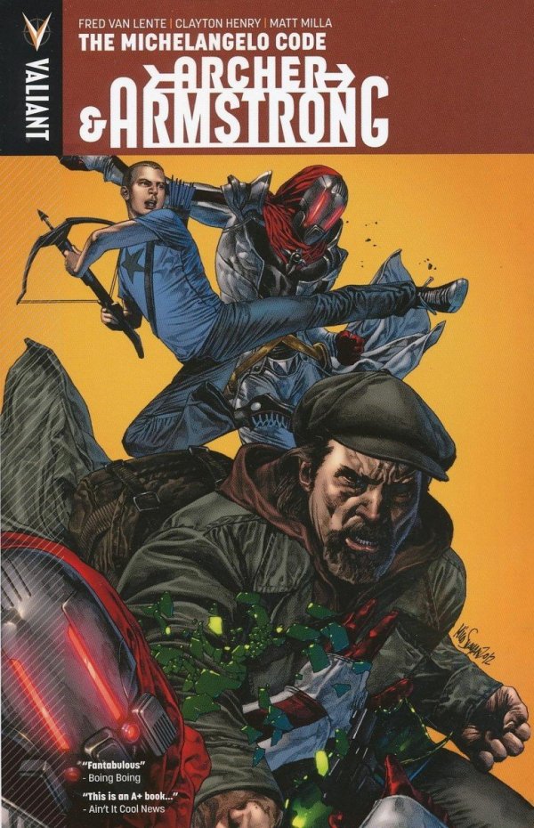 ARCHER AND ARMSTRONG VOL 01 THE MICHELANGELO CODE TP [9780979640988] **promocja TOMY**