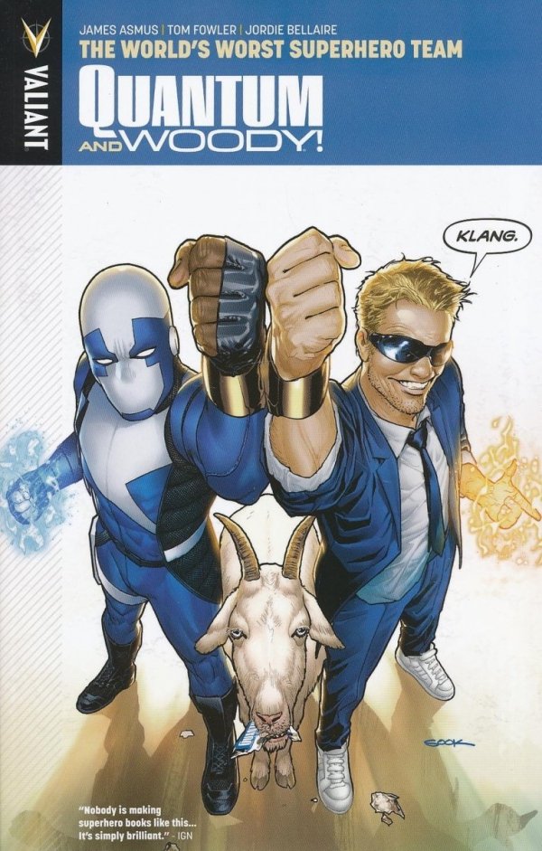 QUANTUM AND WOODY VOL 01 THE WORLDS WORST SUPERHERO TEAM TP [9781939346186]