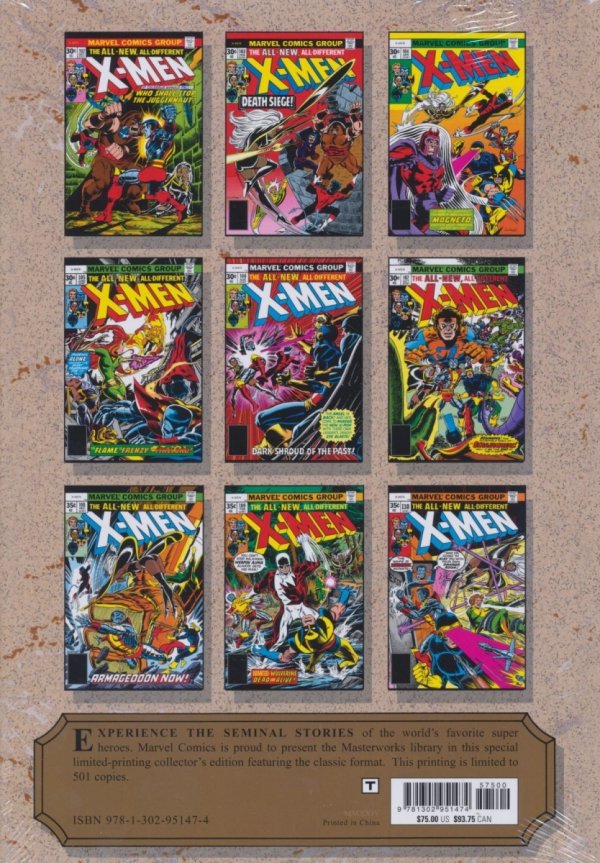 MARVEL MASTERWORKS THE UNCANNY X-MEN VOL 02 HC [VARIANT] [9781302951474]