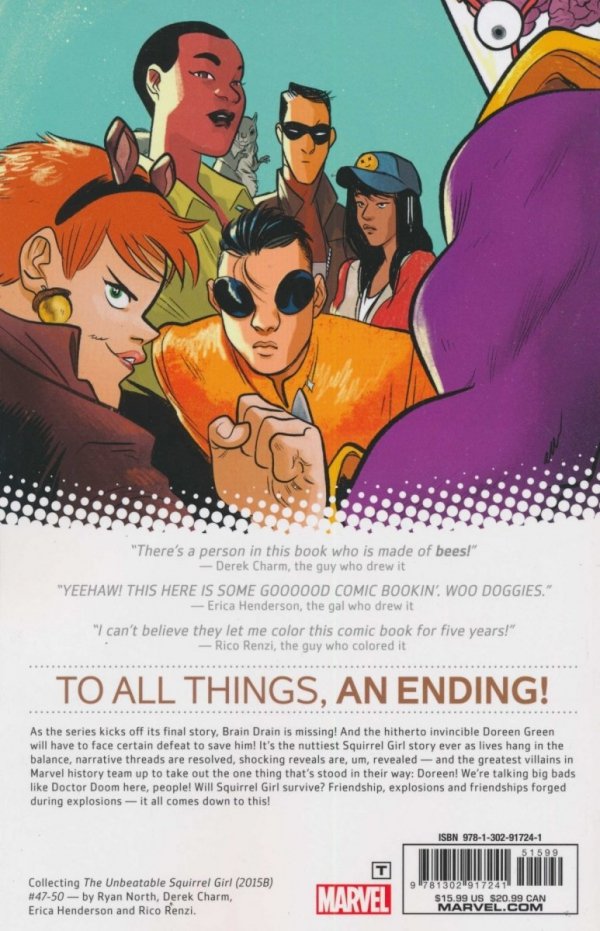 UNBEATABLE SQUIRREL GIRL VOL 12 TO ALL THE SQUIRRELS IVE LOVED BEFORE TP [9781302917241]