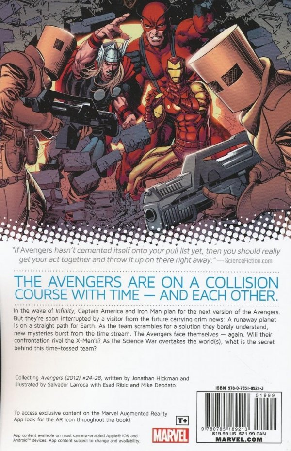 AVENGERS VOL 05 ADAPT OR DIE TP [9780785189213]