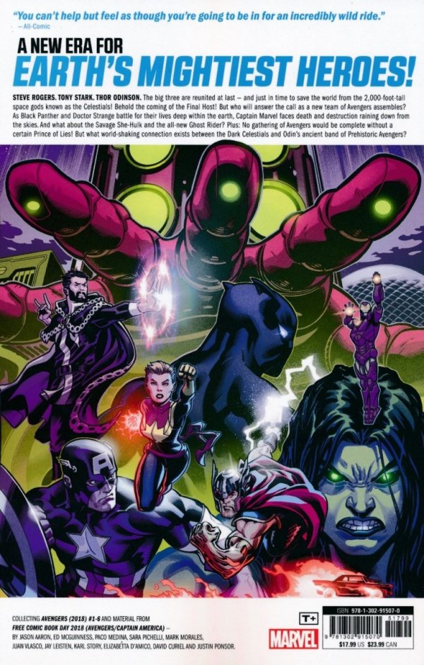 AVENGERS VOL 01 THE FINAL HOST TP [STANDARD] [9781302911874]